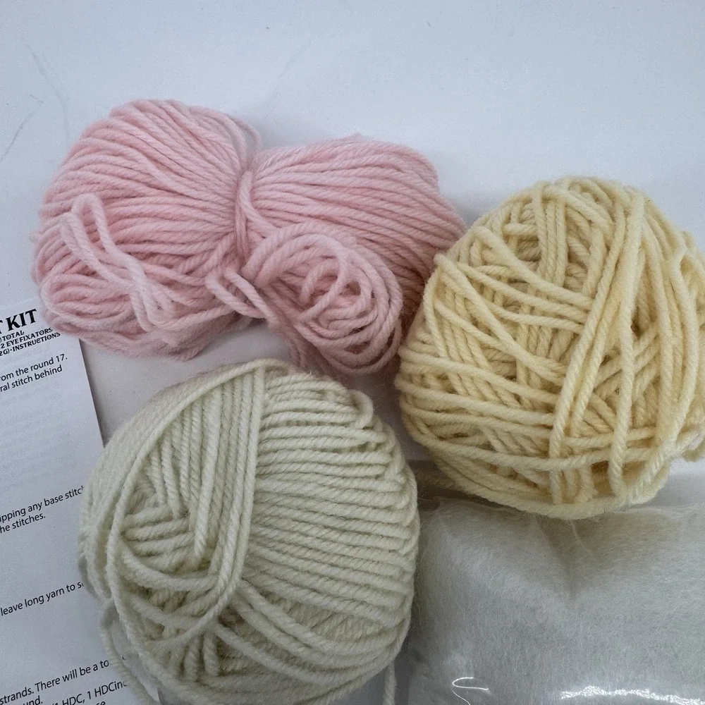 Wicked Crotchet Kit Lot Elphaba Glinda Partial Incomplete Replacement Parts Yarn